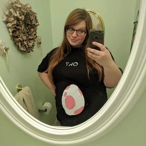 Pokemon Egg Maternity TShirt 2x